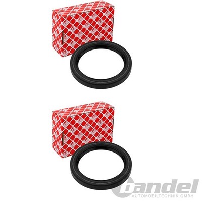 2x FEBI SIMMERRINGE DICHTRINGE GETRIEBE DIFFERENTIAL passend für AUDI SEAT VAG