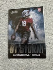 Marvin Harrison Jr. 2024 Panini Absolute By Storm #BS-MHJ Arizona Cardinals RC