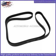 New Belt Black Fits 2017-2022 Nissan Infiniti Q50 Q60 3.0L V6 11720-5CA0B