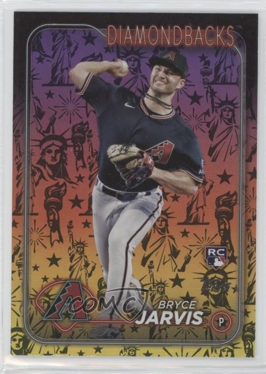 2024 Topps Series 2 Statue of Liberty Bryce Jarvis #363 Rookie RC