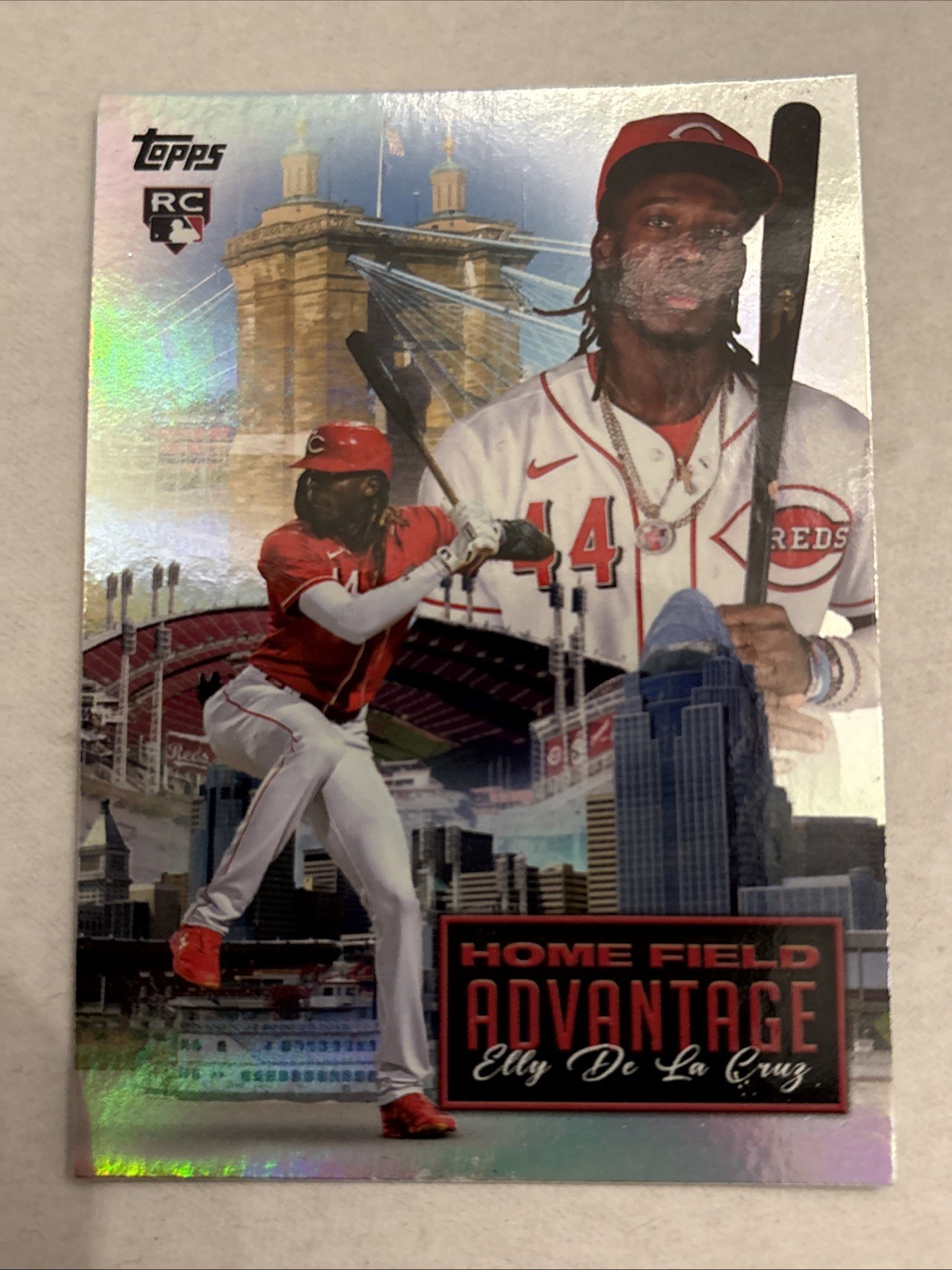 2024 Topps Series 1 - Home Field Advantage Elly De La Cruz #HFA-1 (RC)