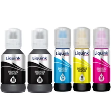 Liquink T522 Ink Refill Bottle Fit Epson 522 EcoTank & Color Supertank Printers