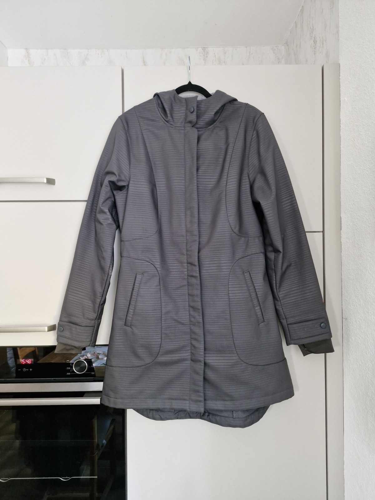 Cloudveil women's between-seasons jacket coat dar… - image 1