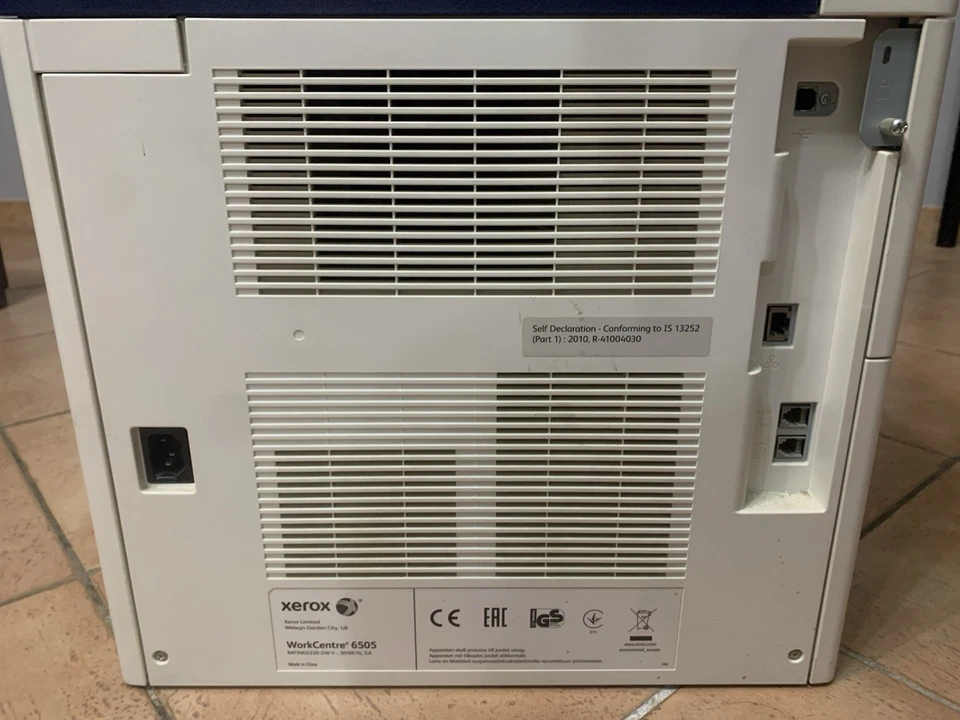 XEROX WORKCENTRE 6505 stampante multifunzione - usata - Immagine 3 di 4