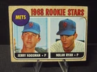 New ListingTopps 1968 #177 Mets' Rookie Stars Jerry Koosman Nolan Ryan Rookie Card