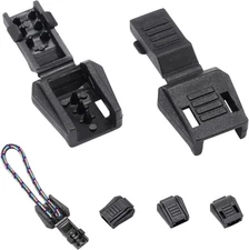 50Pcs Plastic Paracord Zipper Pulls Cord End Cap, Cord Lock Ends for Elastic ...