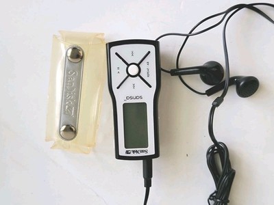 SanDisk Sansa m250 2GB MP3 Player Silver Black Digital Media Music Player WORKS