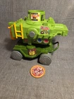 TMNT PIZZA THROWER 1989 VINTAGE VEHICLE TEENAGE MUTANT NINJA TURTLES WORKING
