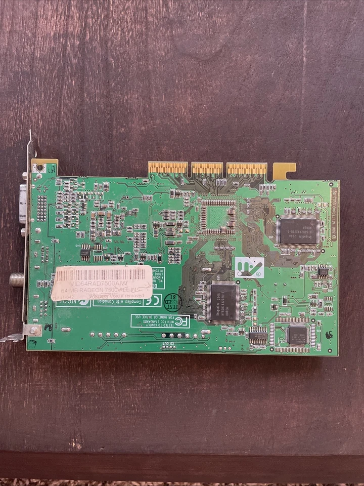 ATI Rage THEATER TV Wonder Pro Tuner Card 109-83900-00 - Used - Image 2 of 4