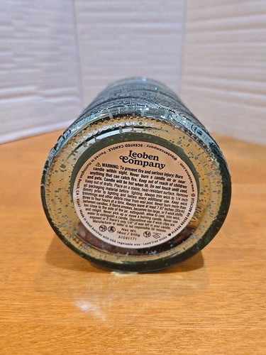 Leoben Co Bergamot Rain 18 Ounce Single Wick Candle Made In USA California NWT - Picture 3 of 8