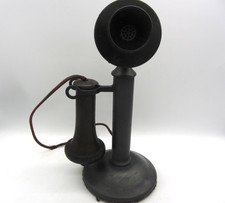 Scarce American Tel & Tel Co Western Elect. Candlestick Telephone - 323 Untested