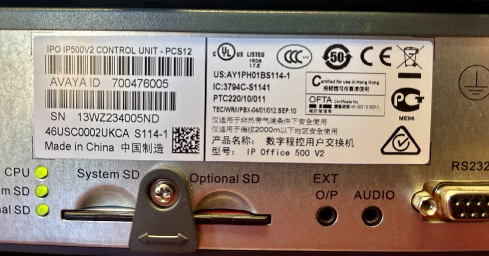 Avaya IP Office IP500V2 9.1 Preferred Voicemail Pro SIP Trunks Endpoints & MORE - Image 2 of 3