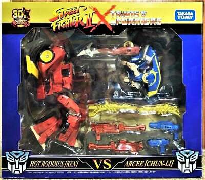 Takara STREET FIGHTER II x TRANSFORMERS KEN vs CHUN-LI