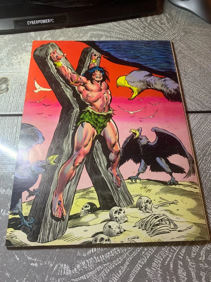 Conan el Bárbaro 1979 edición Marvel Treasury arte Buscema Foto 3 de 4