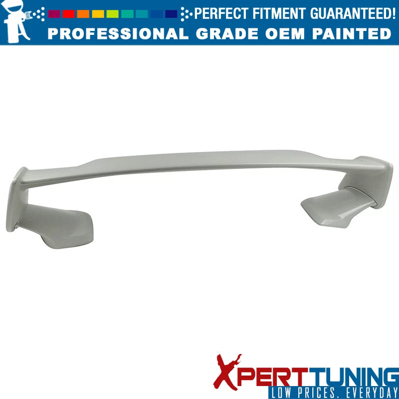 Fits 12-16 Impreza 15-21 WRX STI Painted Trunk Spoiler #K1X Crystal White Pearl - Imagem 2 de 4