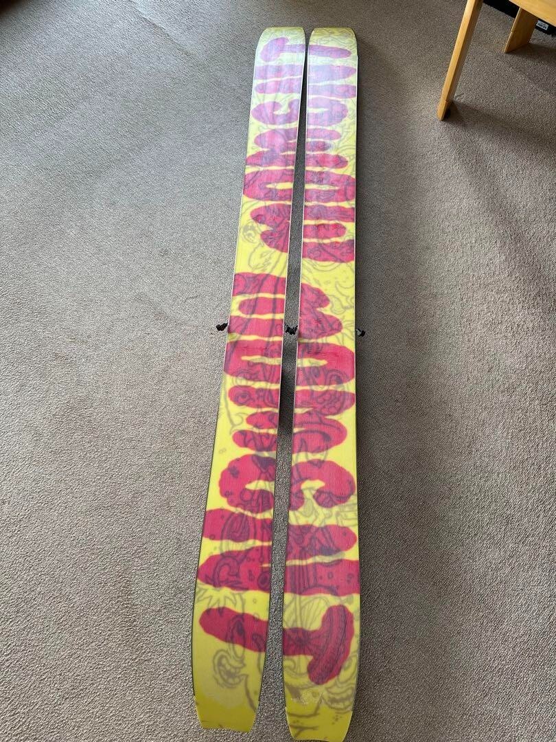 2022 Moment Chipotle Banana Tour 186cm Skis Radius 33.0m 1/2