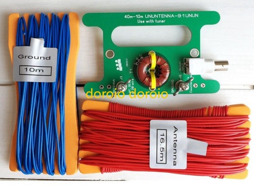 1X UNUNTERNA 10W BALUN 9:1 UNUN z interfejsem BNC przenośny balans nierównowaga - Zdjęcie 3 z 8