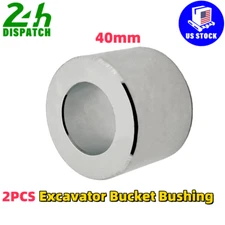 2pcs For John Deere Kubota Takeuchi Yanmar Excavator Bucket Bushing 40mm US