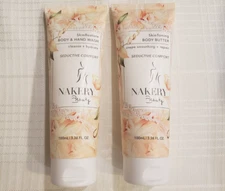 Nakery Beauty SkinRestore Body Butter & Body Hand Wash Seductive Comfort 3.38 oz