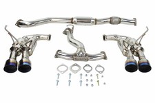 Invidia R400 Titanium Tip CATBACK Exhaust for 15-18 Subaru WRX STI