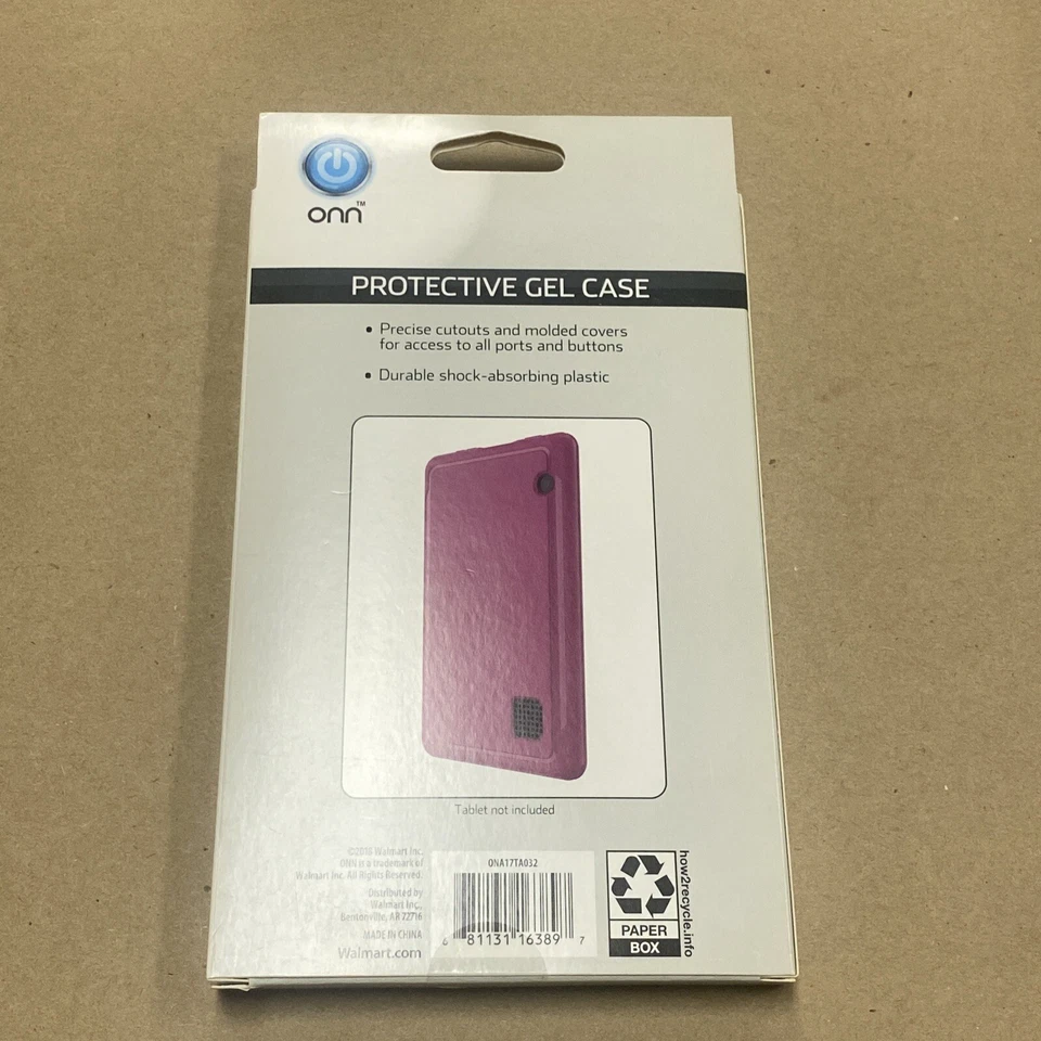ONN PROTECTIVE GEL CASE FOR RCA VOYAGER 3-PINK - Image 2 of 3