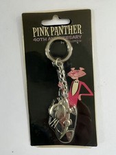 04 Pink Panther 40th Anniversary Face Key Chain by Shag Josh Agle Mod Ata-Boy (U