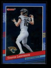 2021 Clearly Donruss Trevor Lawrence Clearly Retro 1991 #91-16