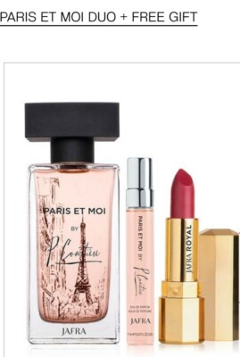 Paris Et Moi Duo + Free Gift / Duo De Perfume Paris Con Labial Gratis (Especial 