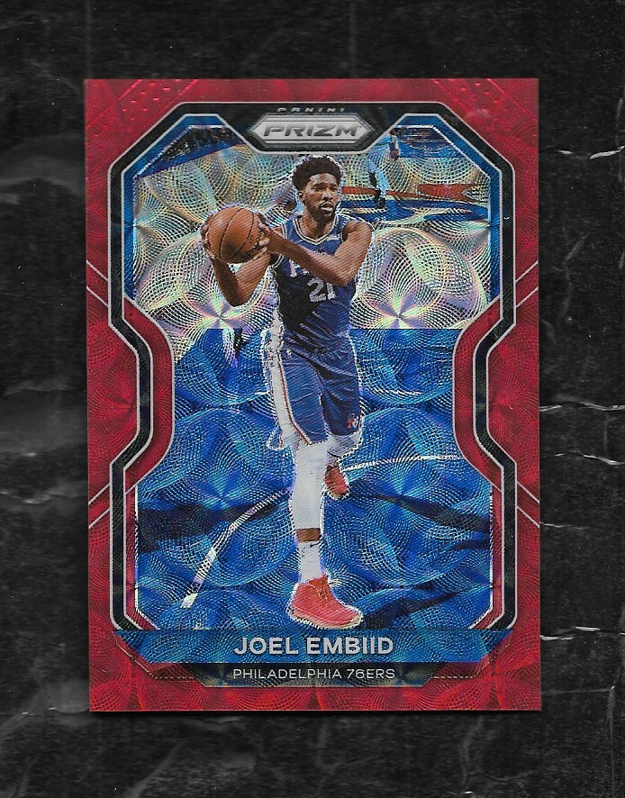 2020-21 PANINI PRIZM JOEL EMBIID RED SCOPE 09/88