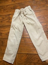 Boy  s Size 4-5 Khaki Pant Tiny Dot Spot As Shown