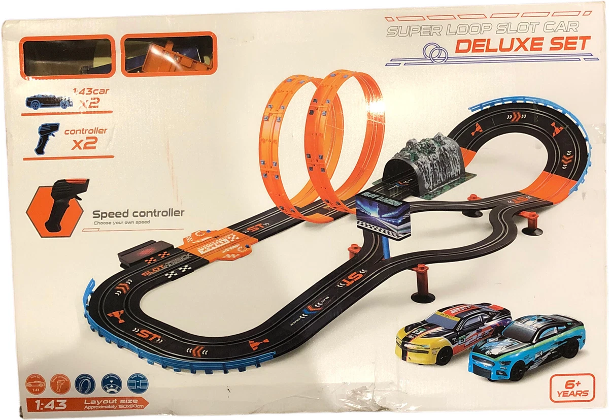 Super loop slot store car set