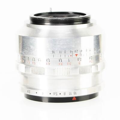 Praktica IV B Camera | Tessar 50mm f2.8 lens | M42 | White | G.D.R