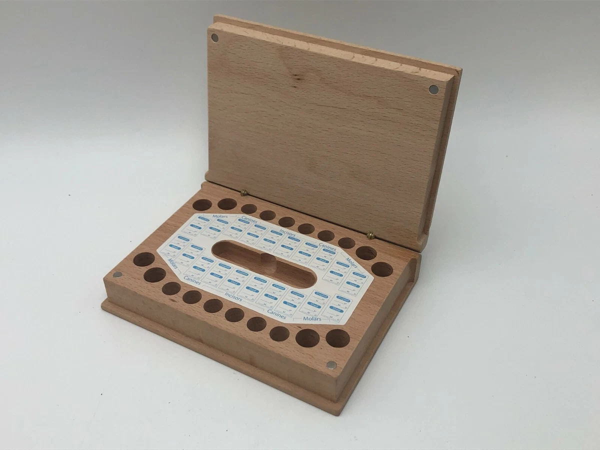 Dog tooth top keepsake box