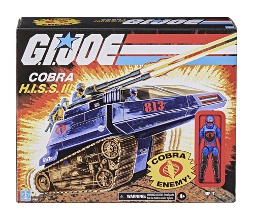 Set 3 Véhicules Gi Joe 1:87 Jada - Snow Cat, V.A.M.P. Mkii, H.I.S.S. Tank - Neuf