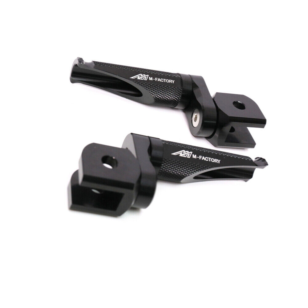 Black SHINOBI Rider Foot Pegs 25mm Extension For Kawasaki ZX Black SHINOBI Rider Foot Pegs 25mm Extension For Kawasaki ZX