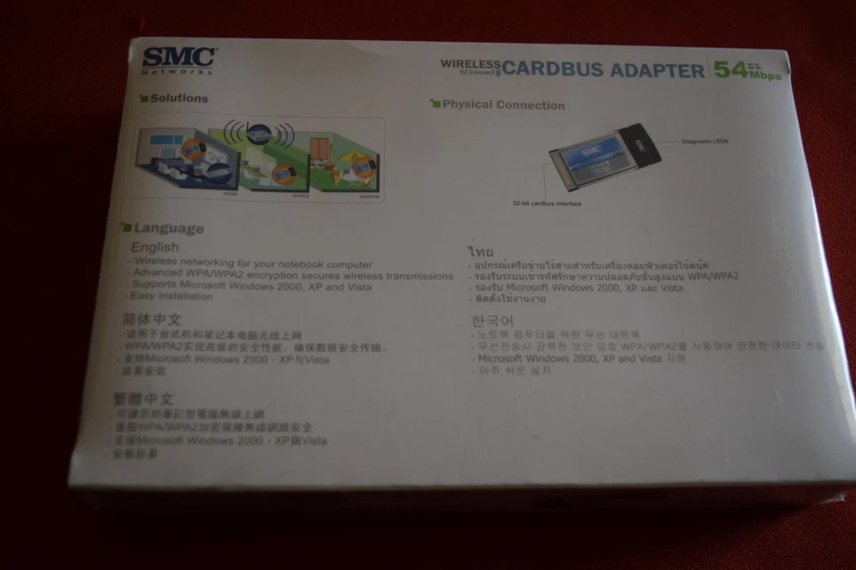 SMC Network 802.11g Wireless Cardbus Adapter  - New - Image 3 of 4