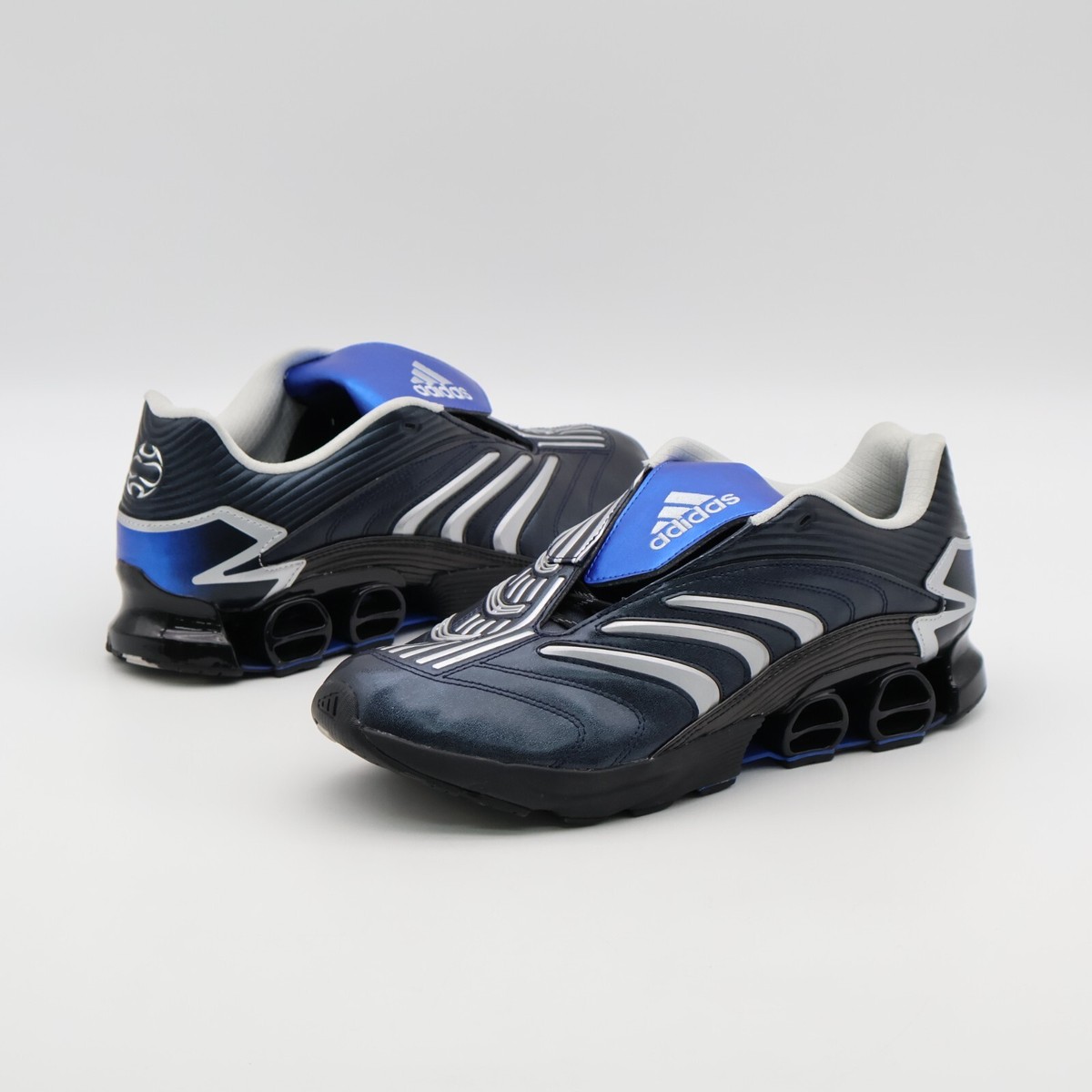 JQ2579 atmos × adidas Predator Megaride Silver Metallic Core Black