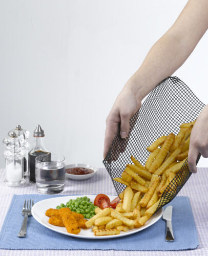 Oven Mesh Tray Quicka Perfect All Round Crispy Roasted Chips Trays CRISPER Chip - Picture 1 of 5