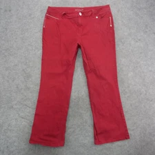 Gitano Jeans Women's 18w Red Dark Wash Boot Cut Jeans