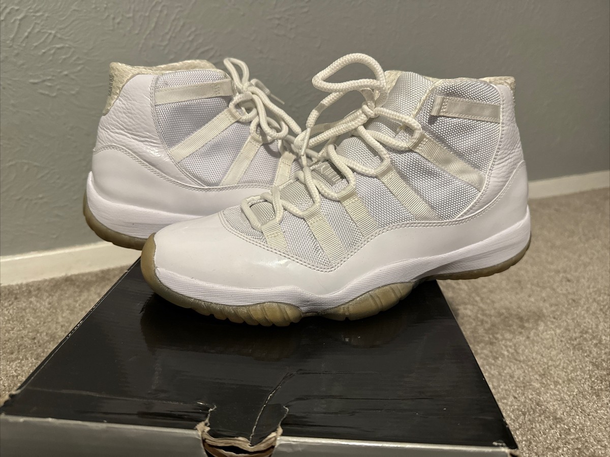pure white jordan 11