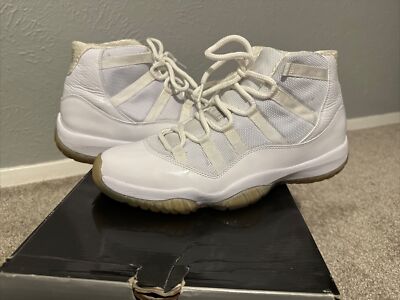 【値段相談　可】 Air Jordan 11 Retro 27cm ホワイト Size 11 - Air Jordan 11 Retro Silver Anniversary All White Used