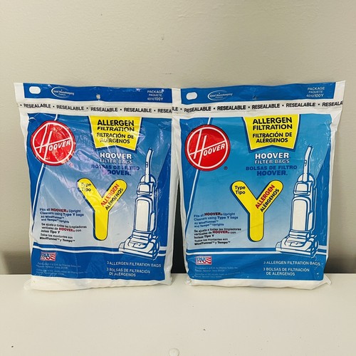 2-3Pk Genuine HOOVER Type Y Allergen 