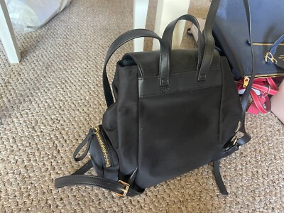 Micheal MK Abbey L Cargo Nylon Backpack Black FLAWED‎ Michael Kors | Bags | Micheal Mk Abbey L Cargo Nylon  main image 3
