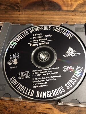 Section 8 Mob - Controlled Dangerous Substance CD 1994 West Coast