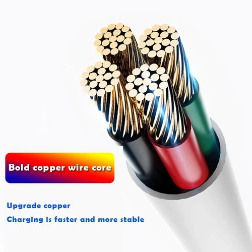 3Ft USB C to USB C Fast Charging Cable 60W For iPad iPhone 15 Pro Galaxy S23 S24 - Photo 3 sur 7