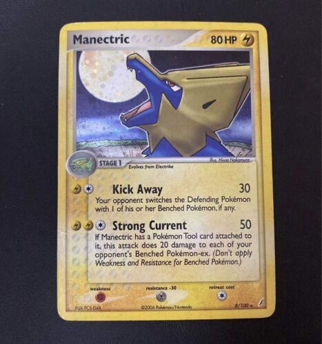 2006 EX Crystal Guardians Manectric Holo Foil - Picture 1 of 4