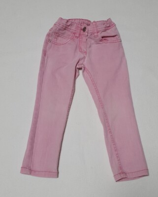 Papagino Mädchen Stretch Jeans Hose Gr. 98 rosa Topzustand 