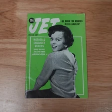 Vintage Jet Magazine March 21, 1957 Bobbi Springs Black History NAACP