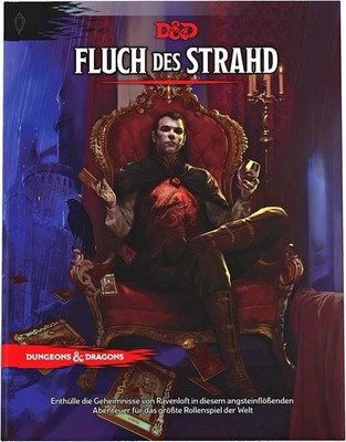 Dungeons & Dragons 5E Abenteuer Fluch des Strahd - Gebraucht Ohne Karte