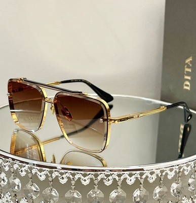 DITA Mach Six Sunglasses   Luxury Square Frame (62 12-130)
